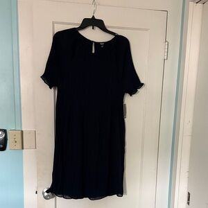 Premise Black Midi Dress